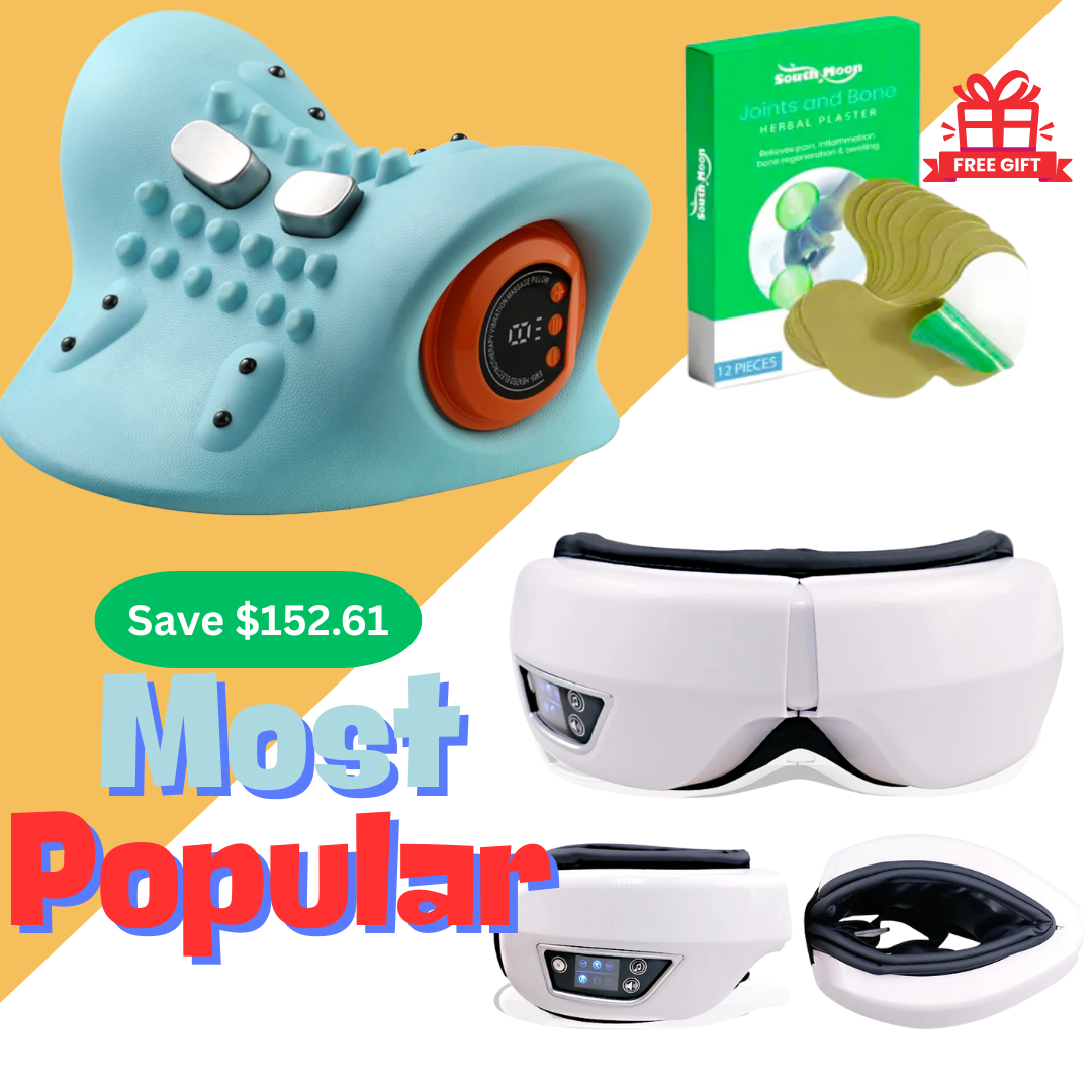 Smart Eye Massager with Heat & Music