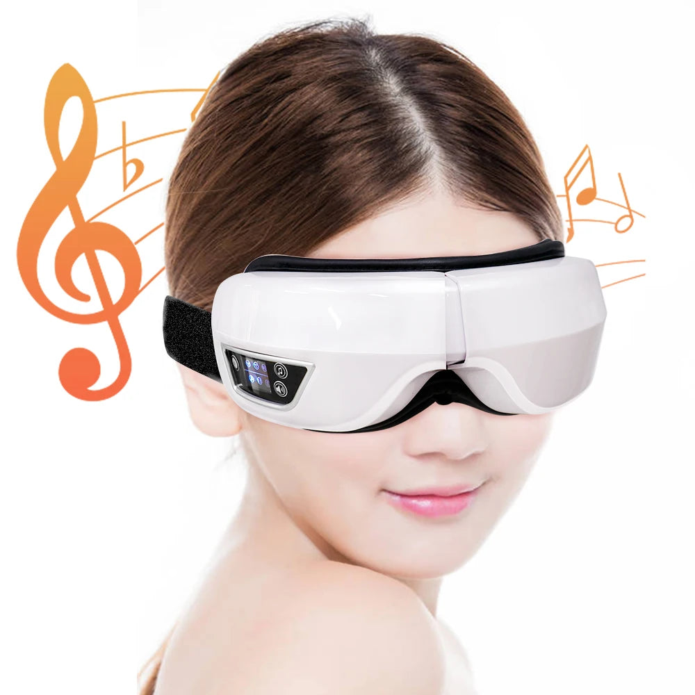 Smart Eye Massager with Heat & Music
