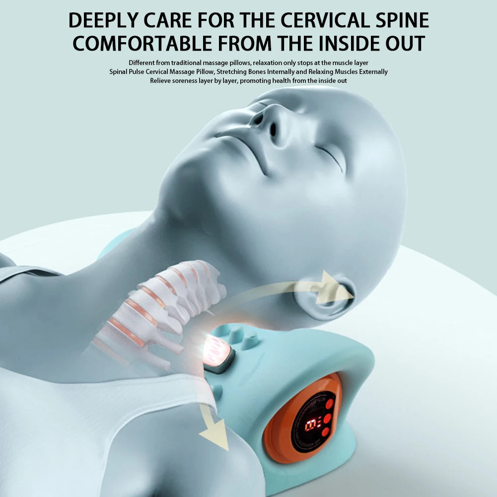 ThermoPulse™ Cervical Massage Pillow