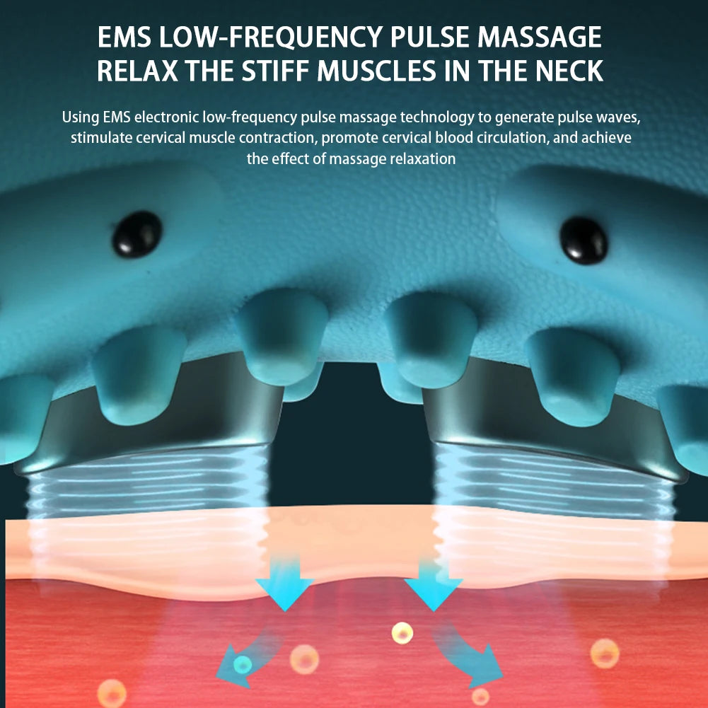 ThermoPulse™ Cervical Massage Pillow