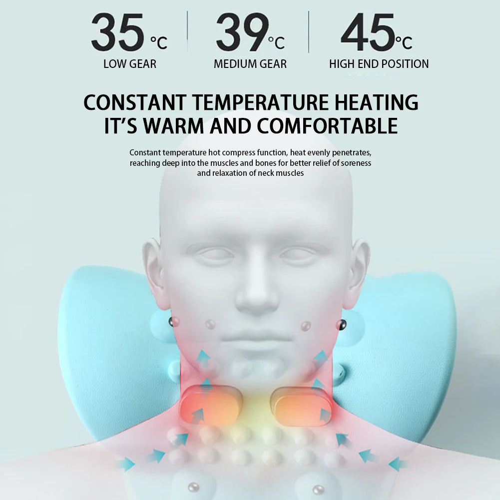 ThermoPulse™ Cervical Massage Pillow