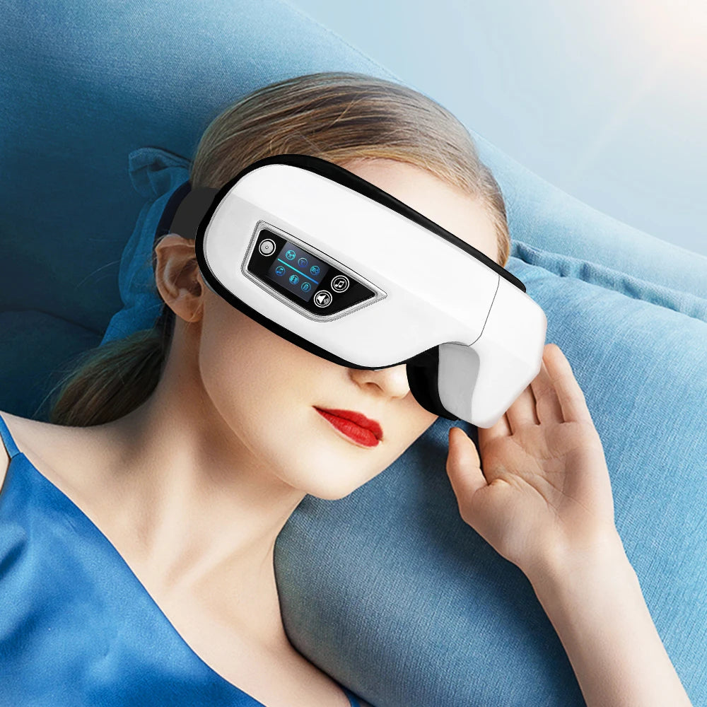 Smart Eye Massager with Heat & Music