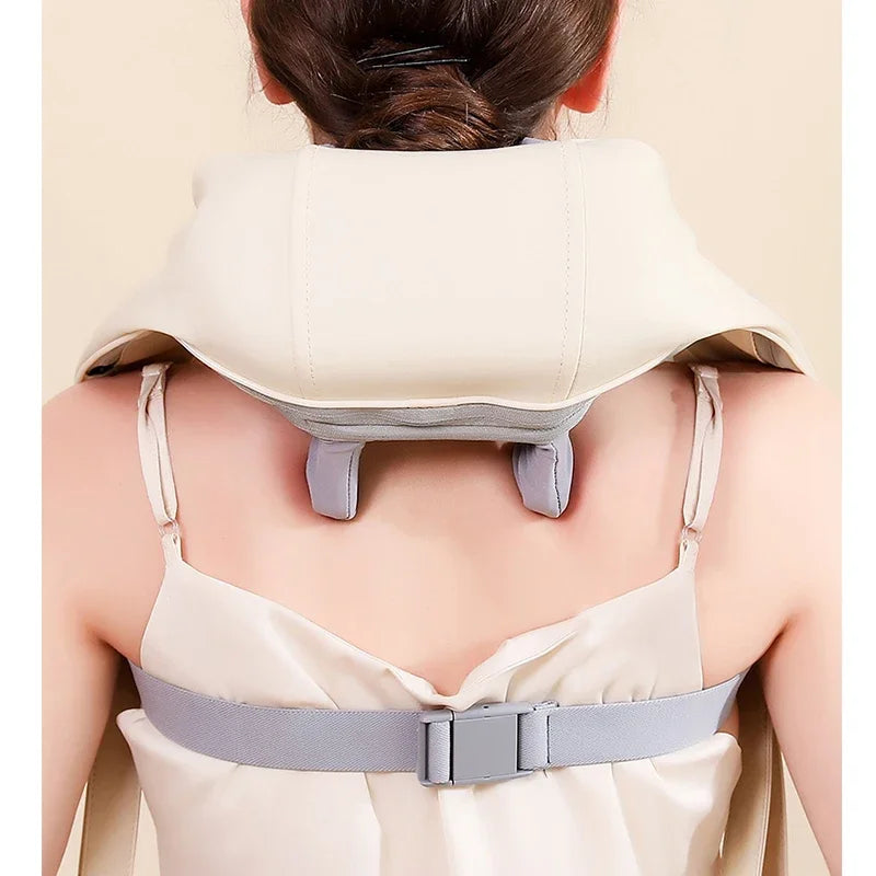 Shiatsu Neck & Shoulder Massager – Heated, Deep Kneading